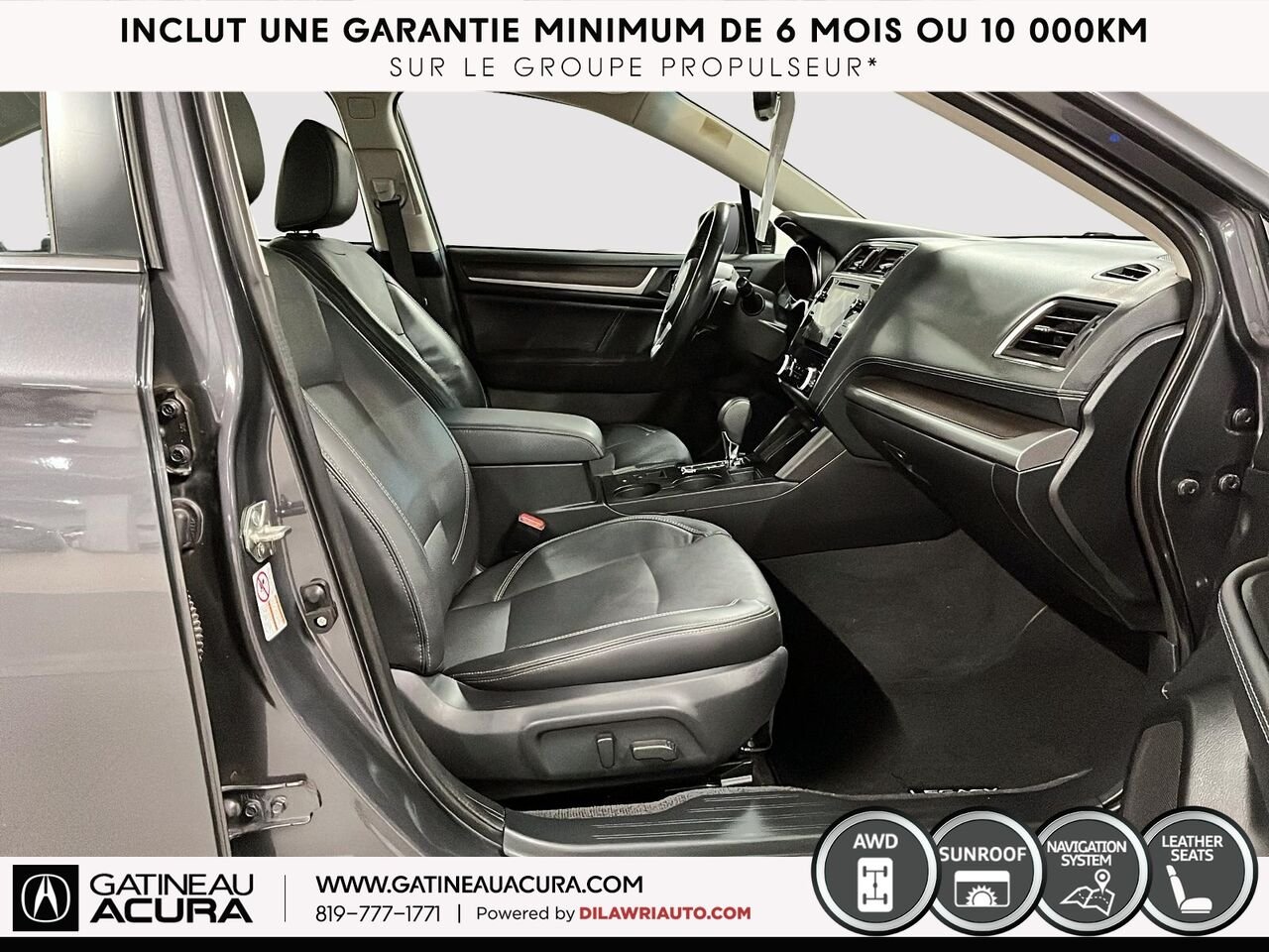 2019 Subaru Legacy 2.5i Limited AWD Grey Gatineau - photo #21