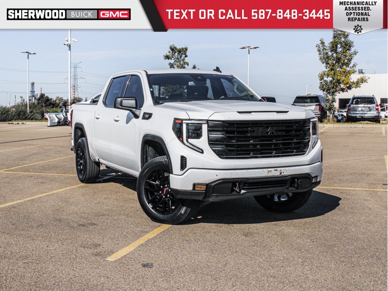2022 GMC Sierra 1500 4WD Crew Cab 147 Elevation White Sherwood Park - photo #0