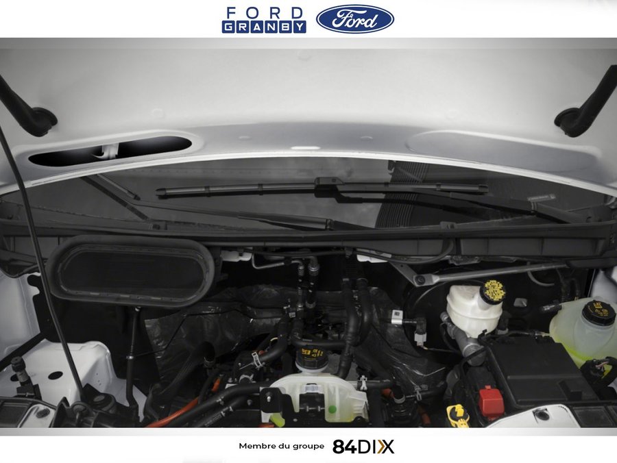 2025 Ford E-Transit Cargo Van Oxford White