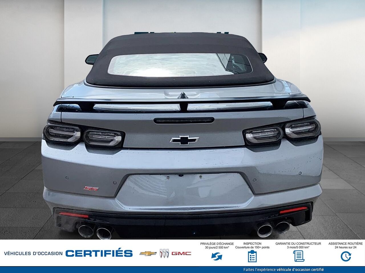 CHEVROLET CAMARO 2SS cabriolet 2 portes 2024 Gris Montmagny - photo #2