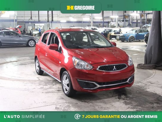 2019 Mitsubishi Mirage ES AUTO A/C CAM RECUL BLUETOOTH Red