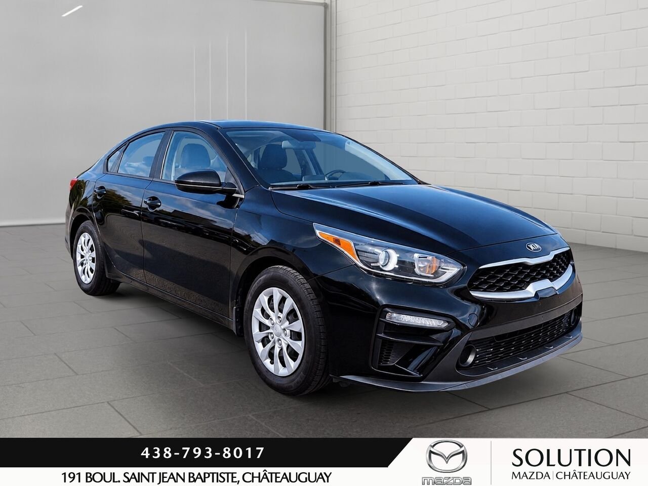 Kia Forte AUTOAMTIQUE / APPLE CARPLAY ET ANDROID AUTO 2021 Noir Châteauguay - photo #1