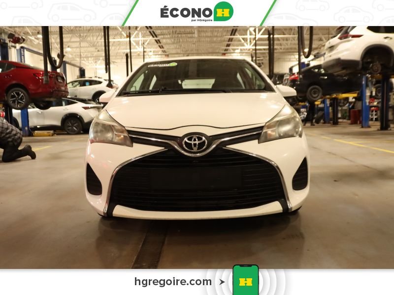 2015 Toyota Yaris White Blainville - photo #1