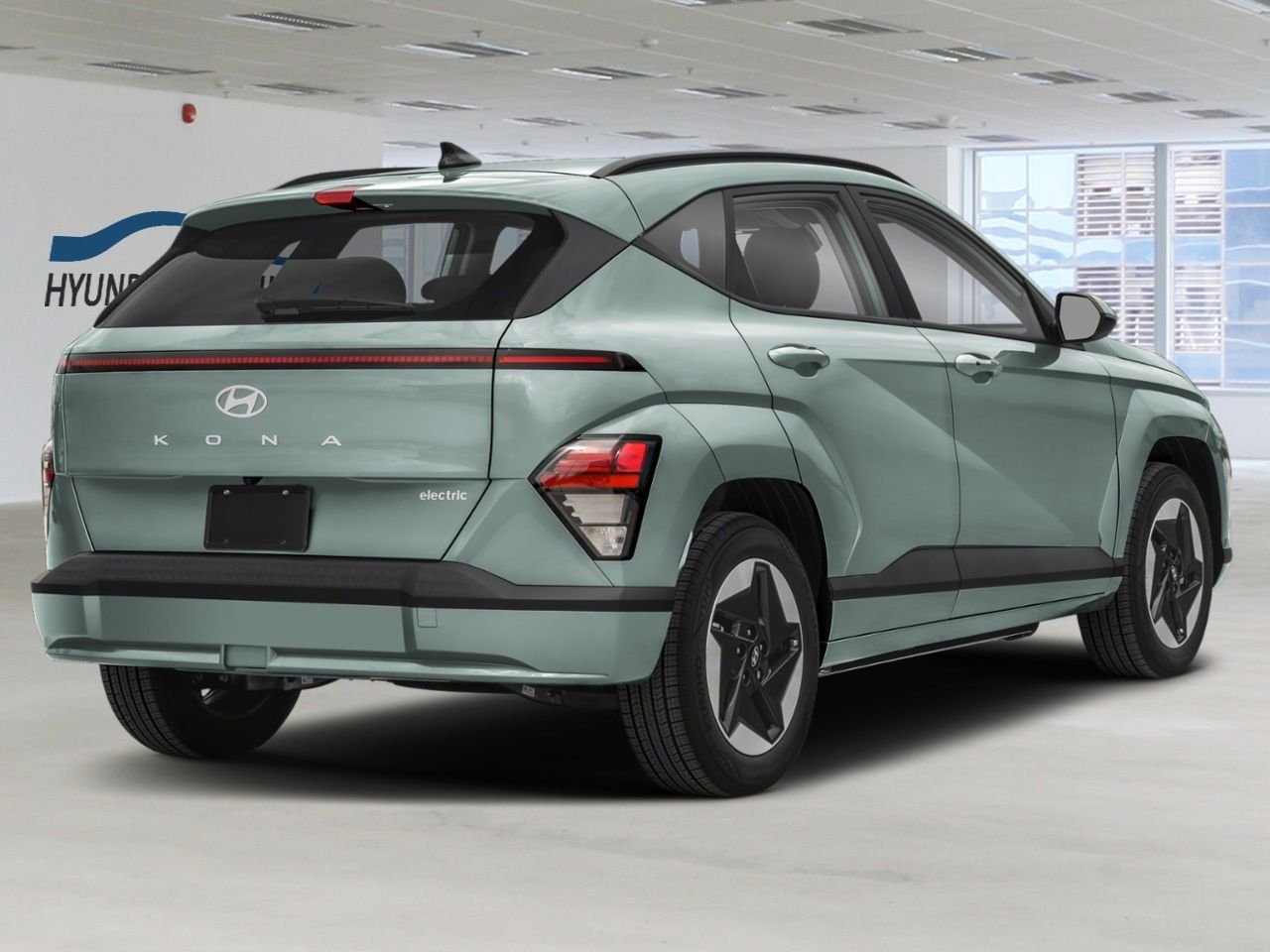 Hyundai Kona électrique 2026 Vert mirage Blainville - photo #1