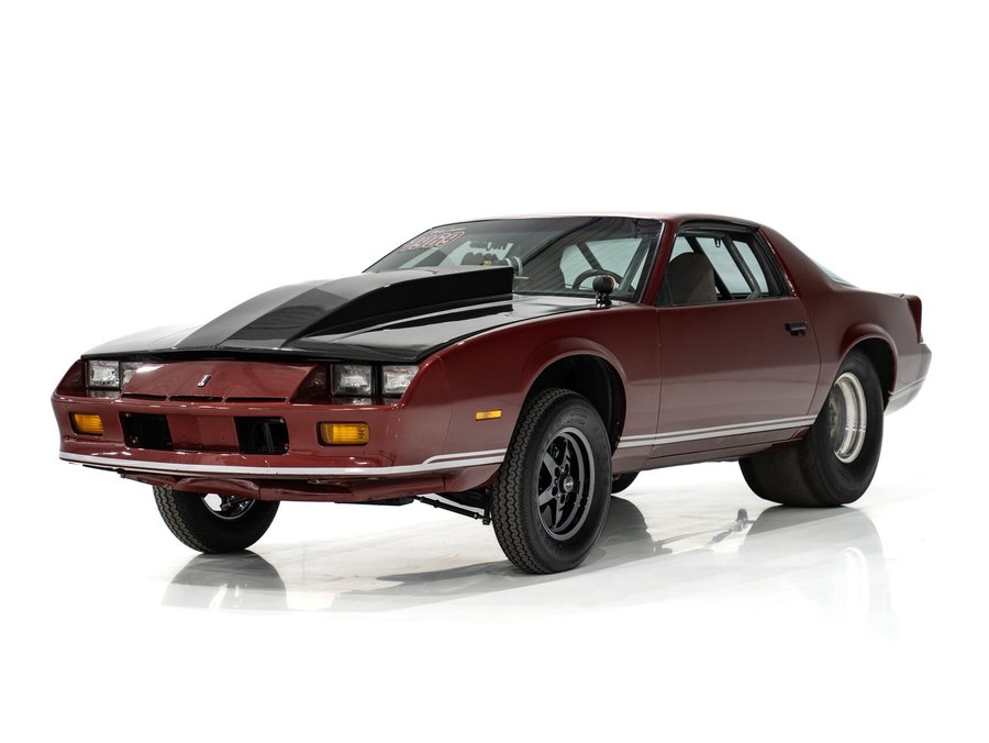 Chevrolet Camaro Rolling Chassis Drag Car 1987 1987 Rouge