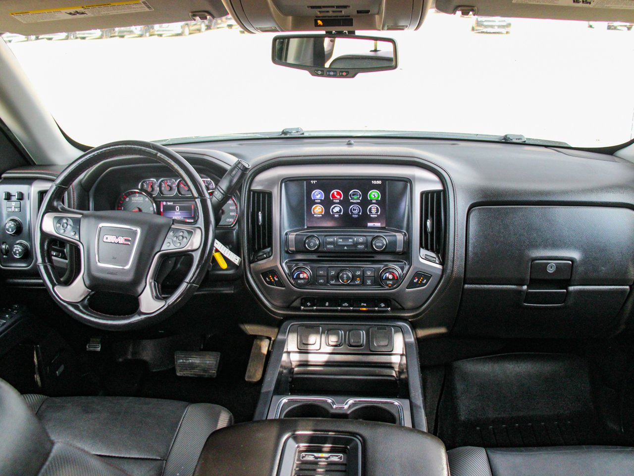 2016 GMC Sierra 1500 4WD Crew Cab 143.5 SLT White Sherwood Park - photo #31
