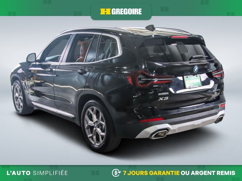 BMW X3 X3 xDrive30e AWD AUTO A/C MAGS CUIR TOIT NAV CAM R 2023 Noir