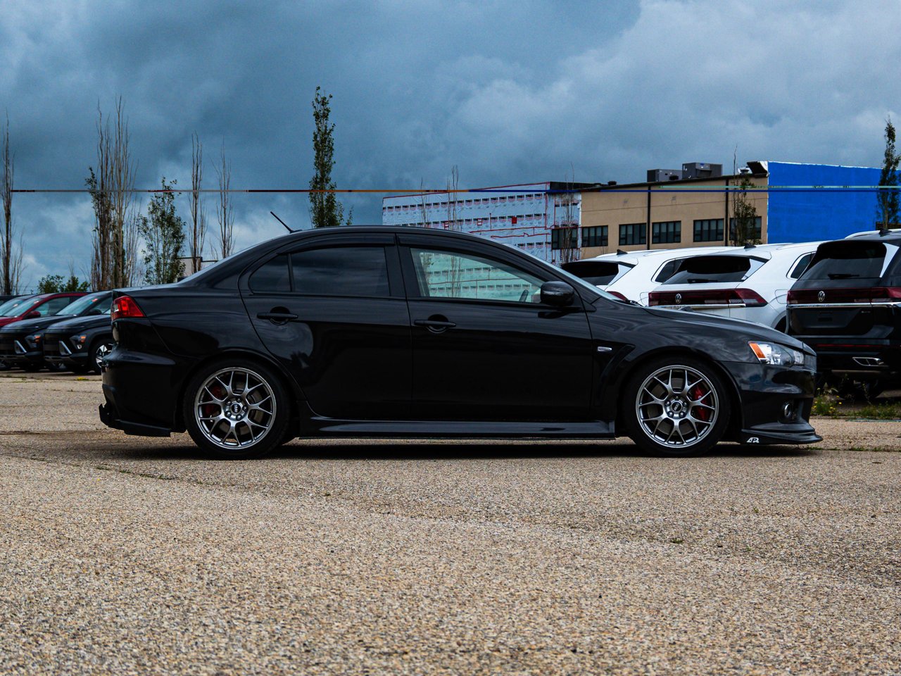 2015 Mitsubishi Lancer Evolution 4dr Sdn GSR Black Sherwood Park - photo #13