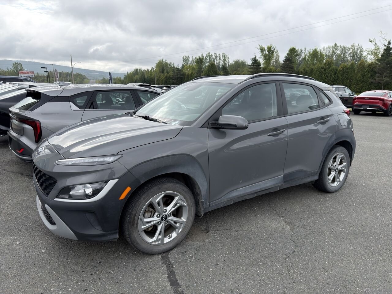 2022 Hyundai Kona Grey Thetford Mines - photo #0