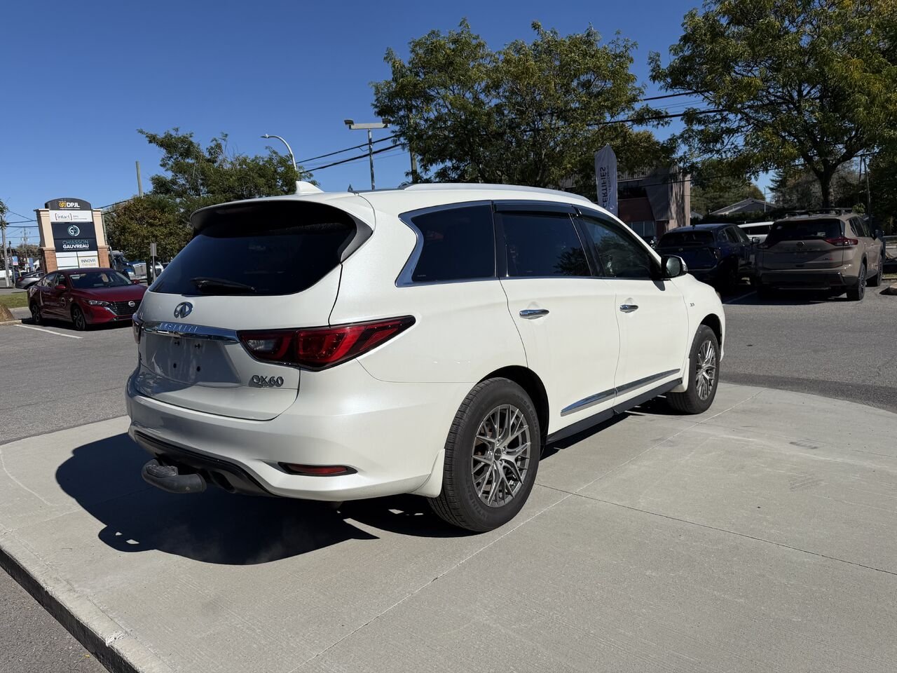 INFINITI QX60 PURE TI 2019 Blanc Châteauguay - photo #6