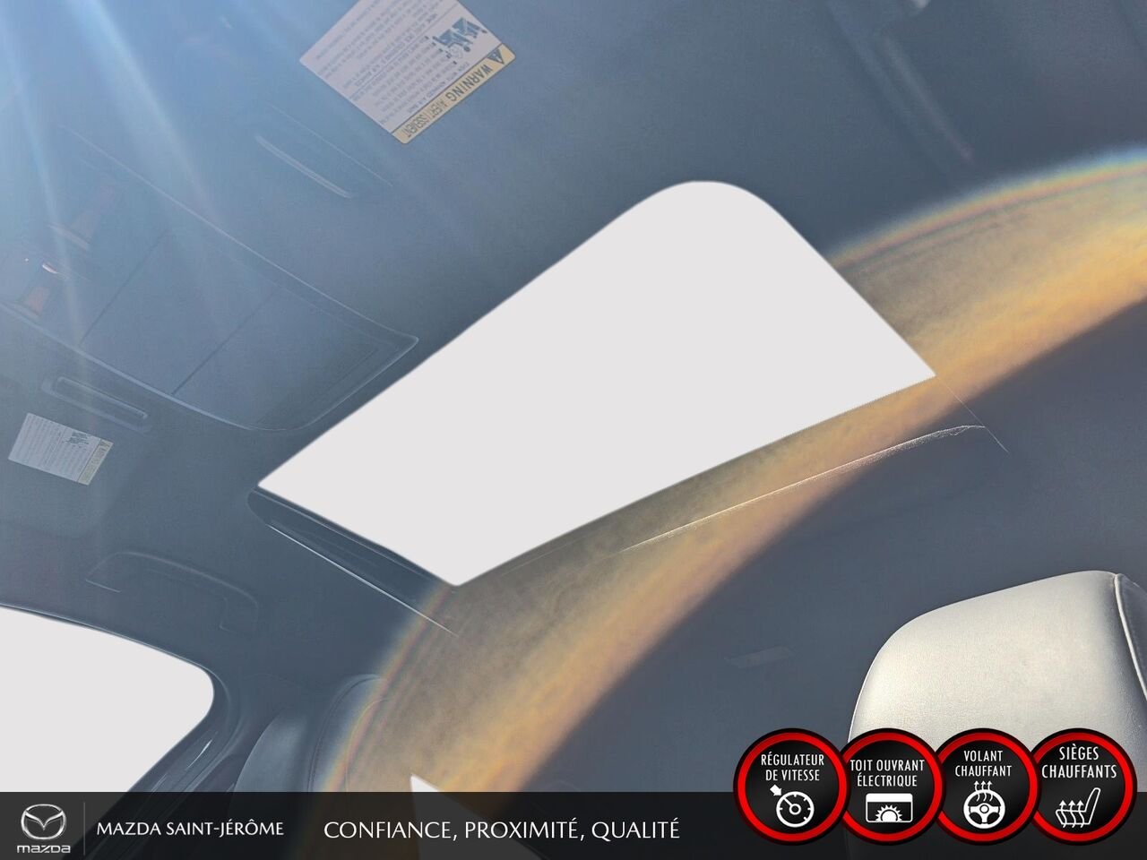 2020 Mazda Mazda3 Sport GT | TOIT OUVRANT | CUIR | AUTOMATIQUE Grey Saint-Jérôme - photo #18