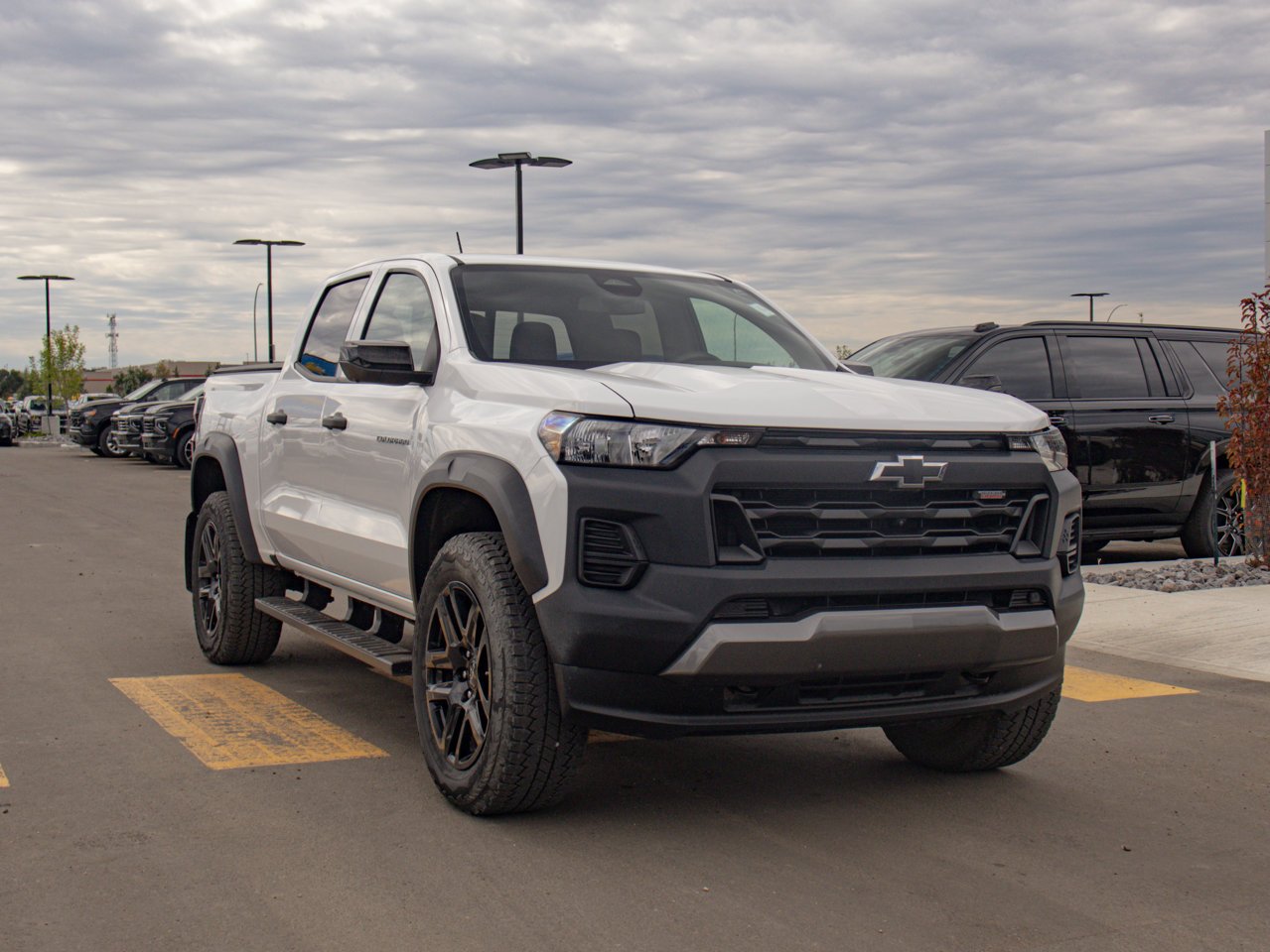2023 Chevrolet Colorado 4WD Crew Cab Trail Boss White Sherwood Park - photo #13