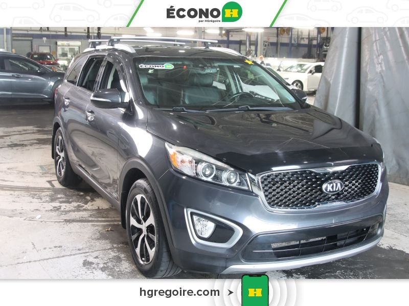 Kia Sorento 820172 | EX Turbo AWD CUIR BLUETOOTH CAMÉRA MAGS 2018 Gris Laval - photo #0