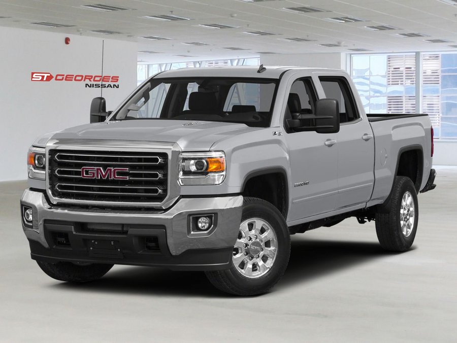 GMC Sierra 2500HD fabriqué après le 14 août SLE cabine multiplace 4RM 167,7 po 2015 Argent