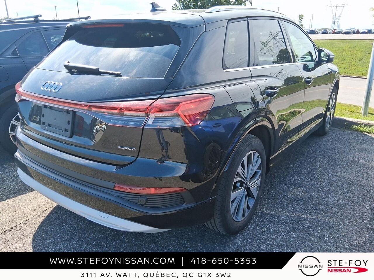 2024 Audi Q4 e-tron QUATTRO Black Ste-Foy - photo #1