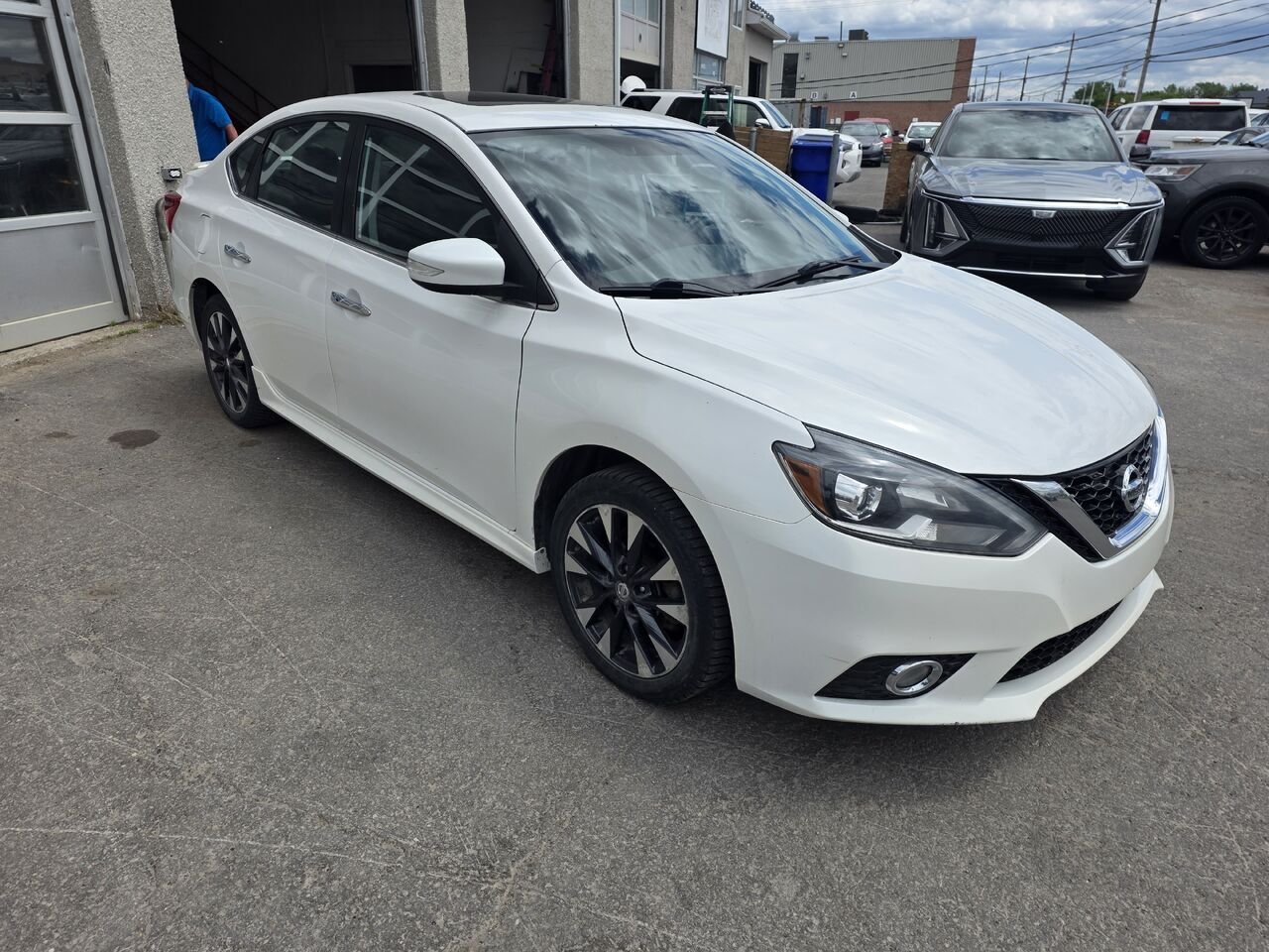 2016 Nissan Sentra White  - photo #8