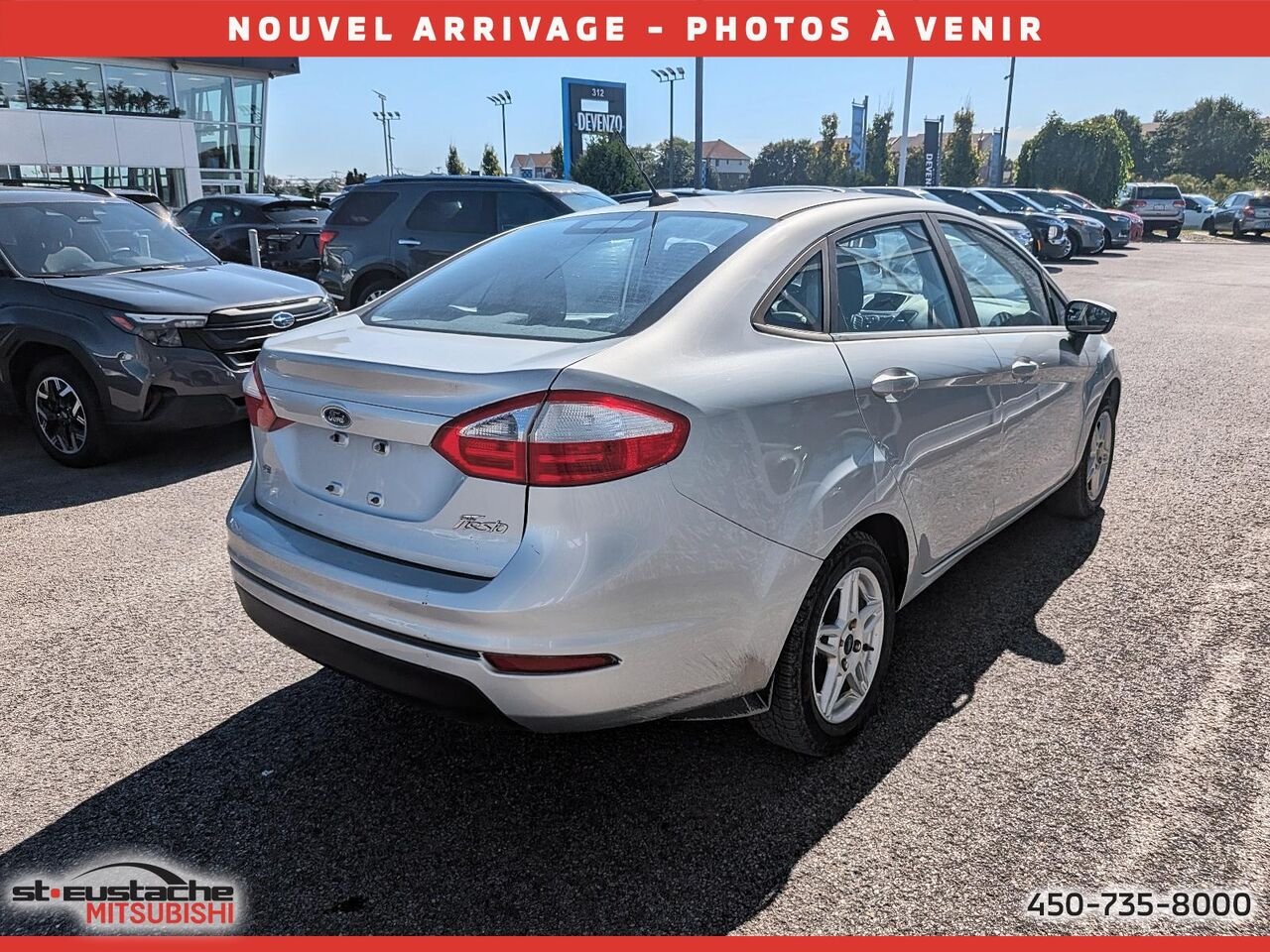 Ford Fiesta 2017 Argent Saint-Eustache - photo #1