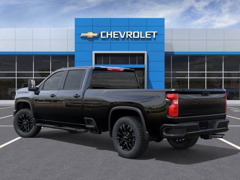 CHEVROLET Silverado 2500HD K2500 HD SILVERADO CREW CAB CUSTOM L/BOX (1CX) 2026 NOIR Rivière-du-Loup - photo #2