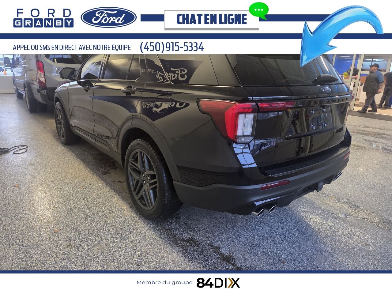 2025 Ford Explorer Black Granby - photo #2