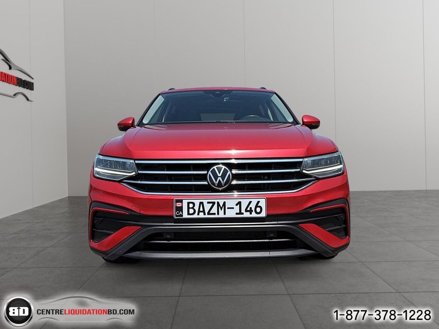 2022 Volkswagen Tiguan Comfortline Red
