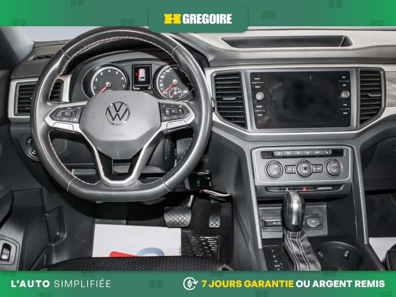 Volkswagen Atlas R3694A | COMFORTLINE V6 4MOTION CAMERA SIEGES CHAUFFANTS 2021 Bleu Laval - photo #21