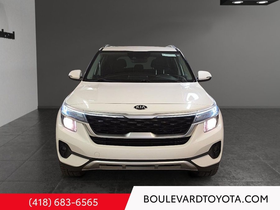 Kia SELTOS EX, AWD 2021 Blanc