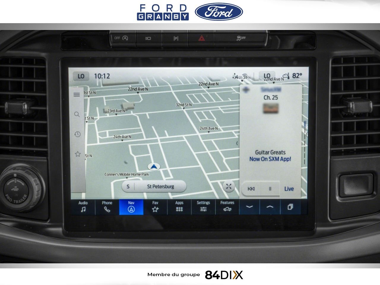 Ford F-150 2025 Blanc Oxford Granby - photo #8