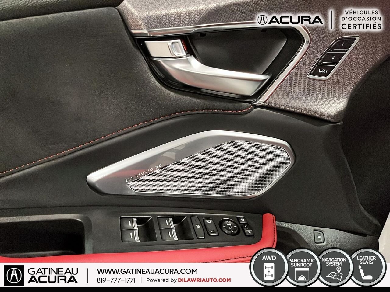 Acura RDX A-Spec SH-AWD 2023 Blanc Gatineau - photo #25