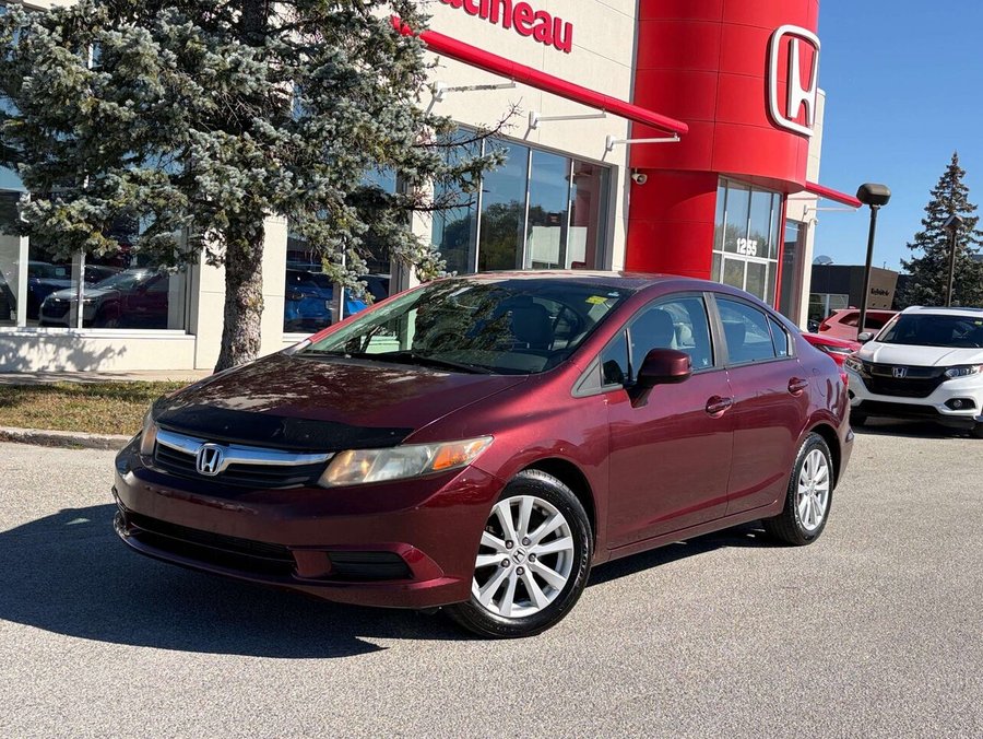 Honda Civic EX 2012 Rouge