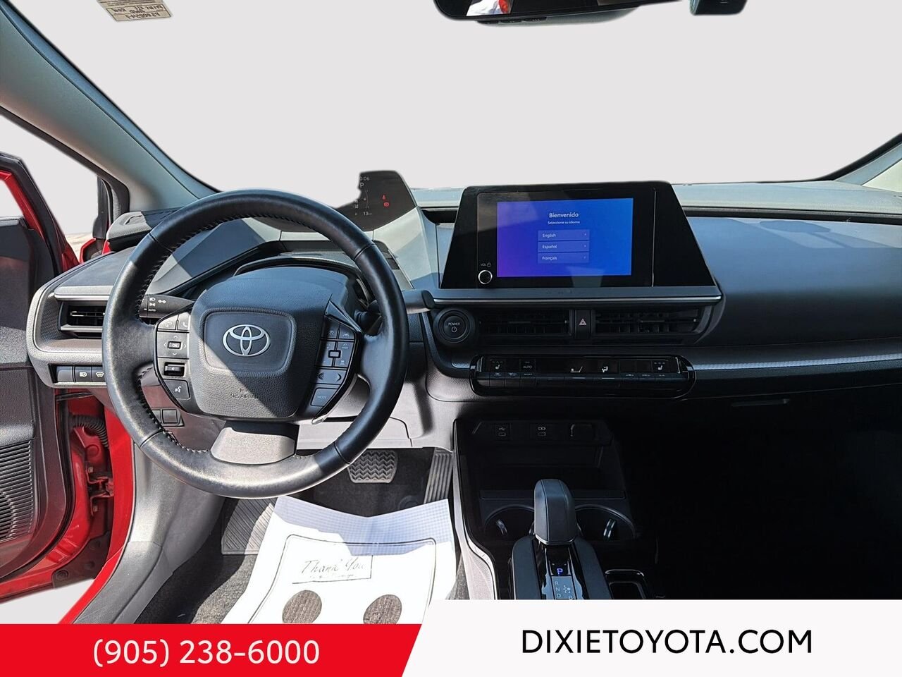 2023 Toyota Prius HYBRID XLE AWD / HEATED SEATS / ALLOY WHEELS / TOYOTA SAFETY SENSE / CARPLAY AND ANDROID AUTO Supersonic Red Mississauga - photo #16