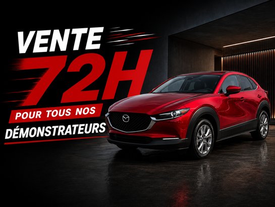2026 Mazda CX-30 GT, awd, toit ouvrant, Écran 360 degré, Navigation, chargeur sans fil pour cellulaire Soul Red Crystal Metallic