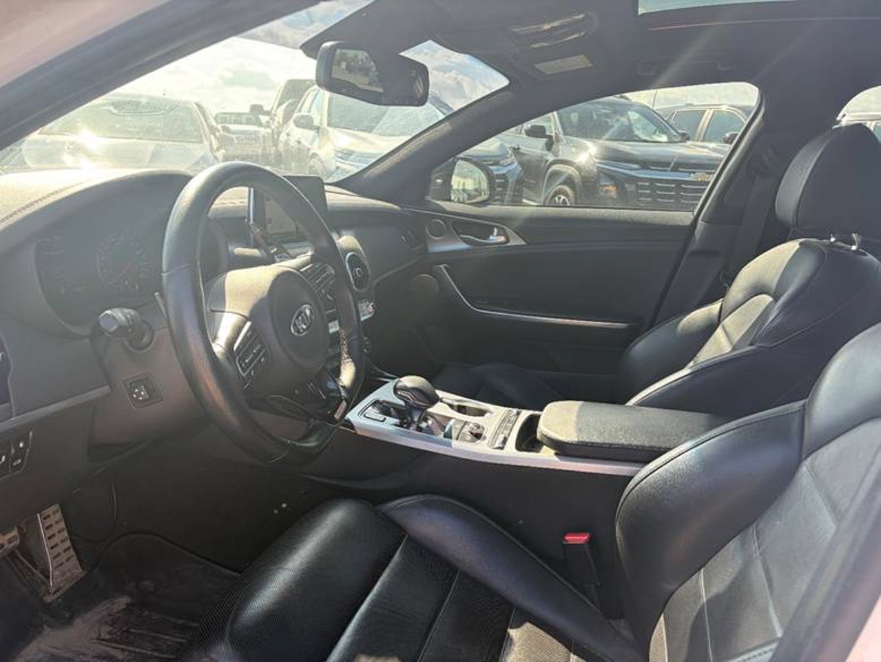 2019 Kia Stinger GT Limited AWD White Sherwood Park - photo #6