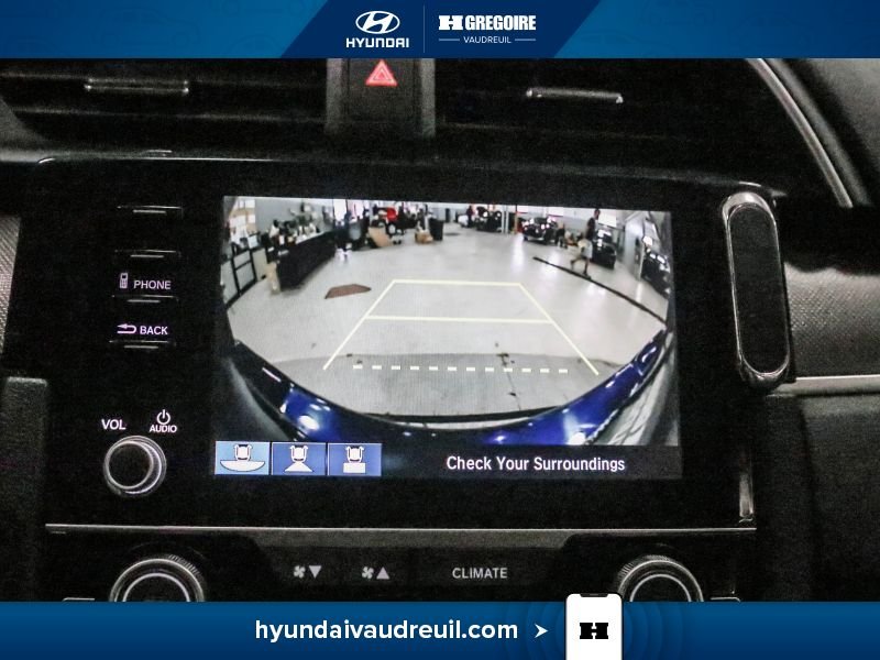 Honda Civic YA887 | EX TOIT OUVRANT 2019 Bleu Laval - photo #28