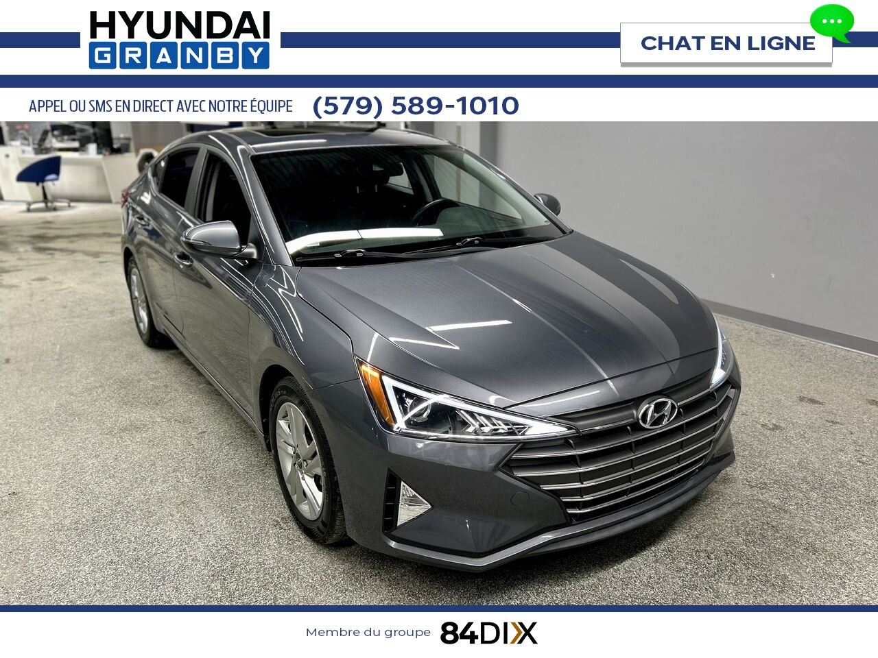2020 Hyundai Elantra Grey Granby - photo #1
