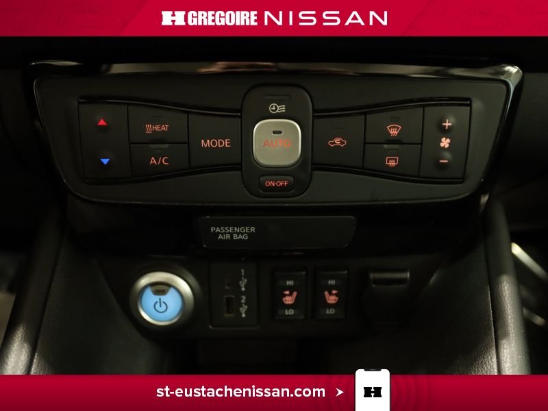 2023 Nissan Leaf Red Saint-Eustache - photo #35
