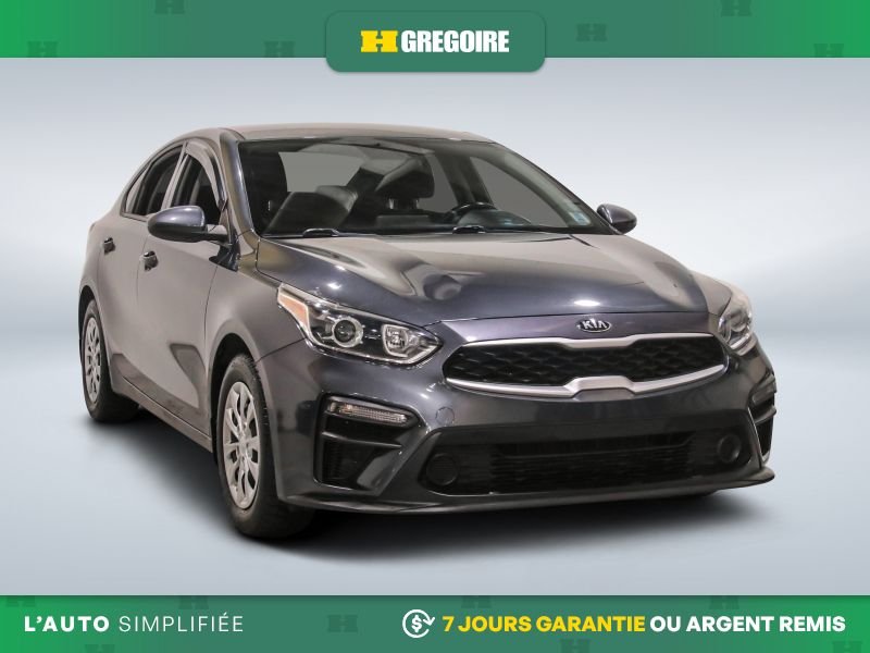 2021 Kia Forte LX MANUEL AC GR ELECT CAM RECUL BLEUTOOTH Grey