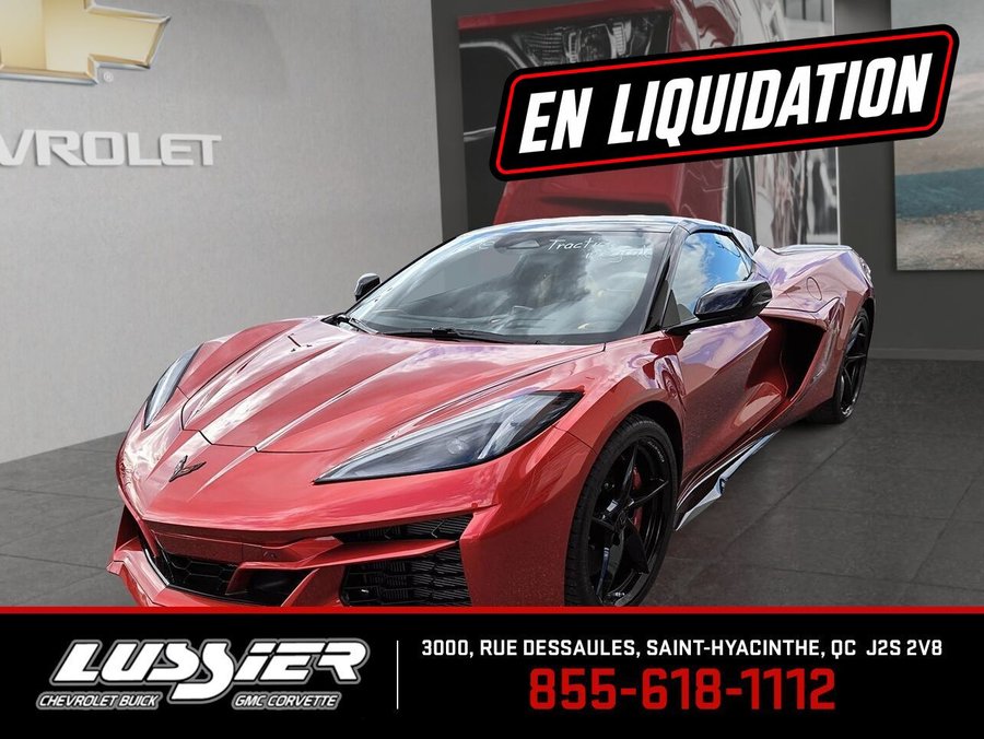 Chevrolet Corvette E-Ray cabriolet 2 portes avec 2LZ 2025 Rouge