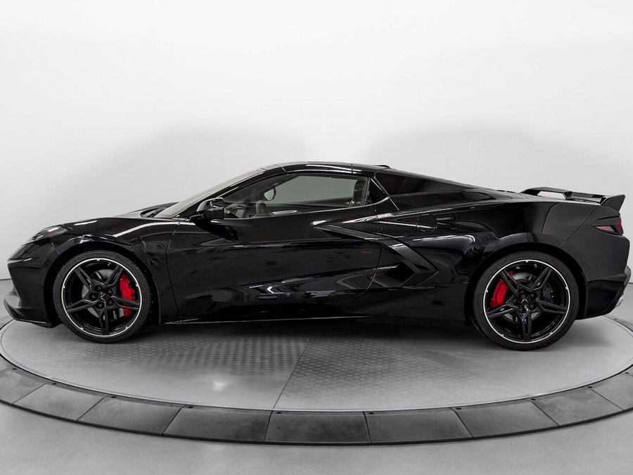2022 CHEVROLET CORVETTE STINGRAY CABRIOLET 3LT Convertible Z51 Suspension Ajustable Black