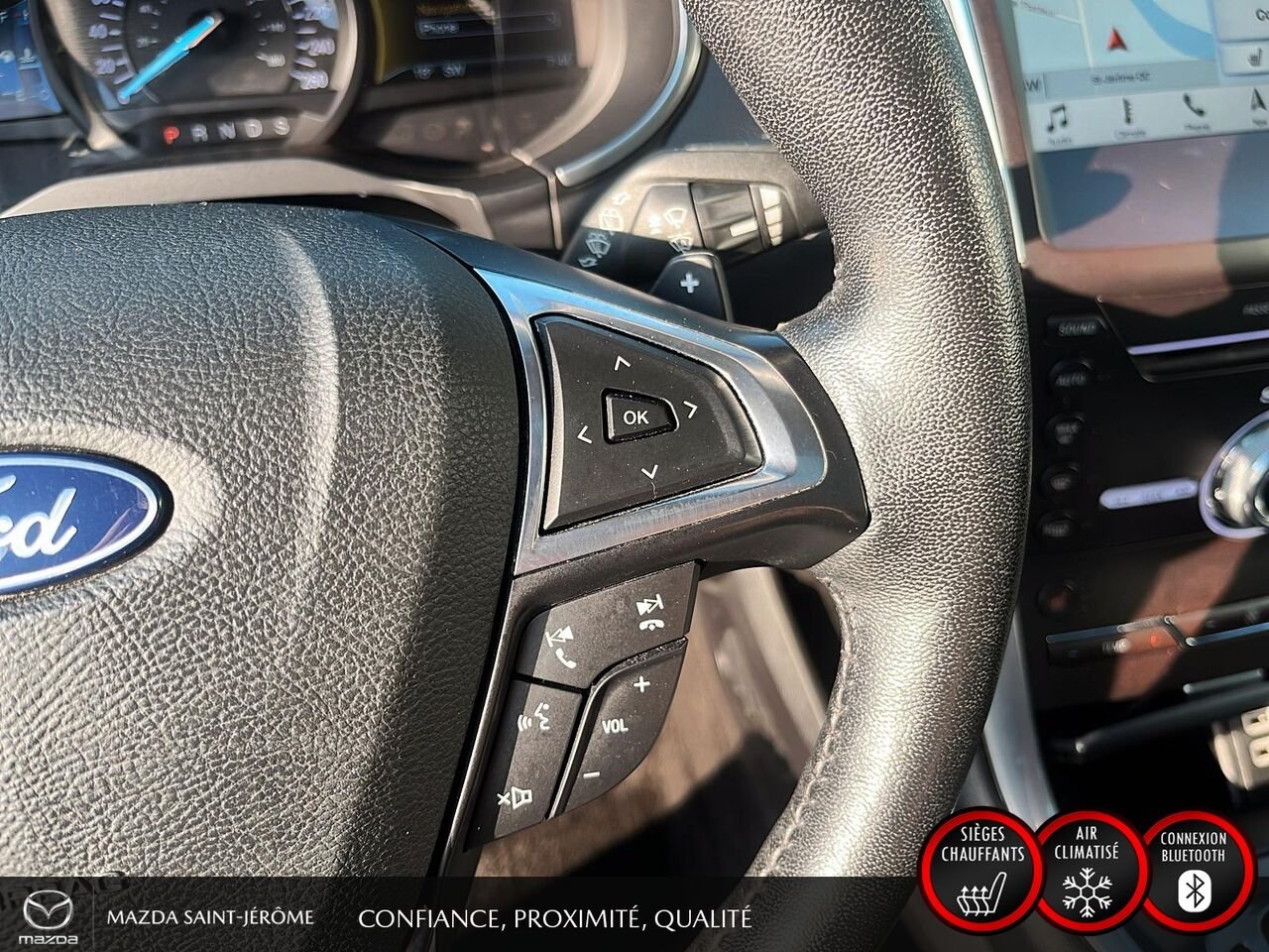 Ford Edge 2018 Gris Ste-Agathe des Monts - photo #15