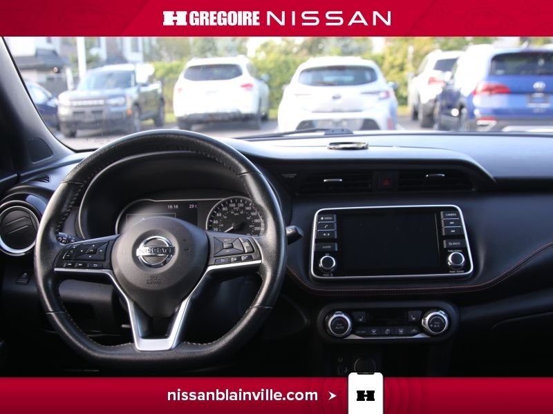 Nissan Kicks BR6415 | SR/BOSE/CARPLAY/CUIR/MAGS/AC/CAMERA/BT 2019 Blanc Laval - photo #17