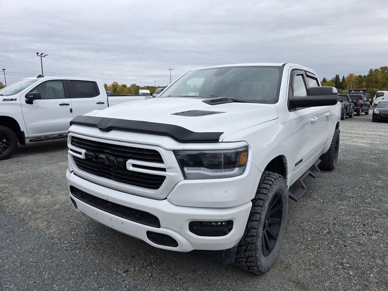 Ram 1500 Sport 2019 Blanc Rouyn-Noranda - photo #0