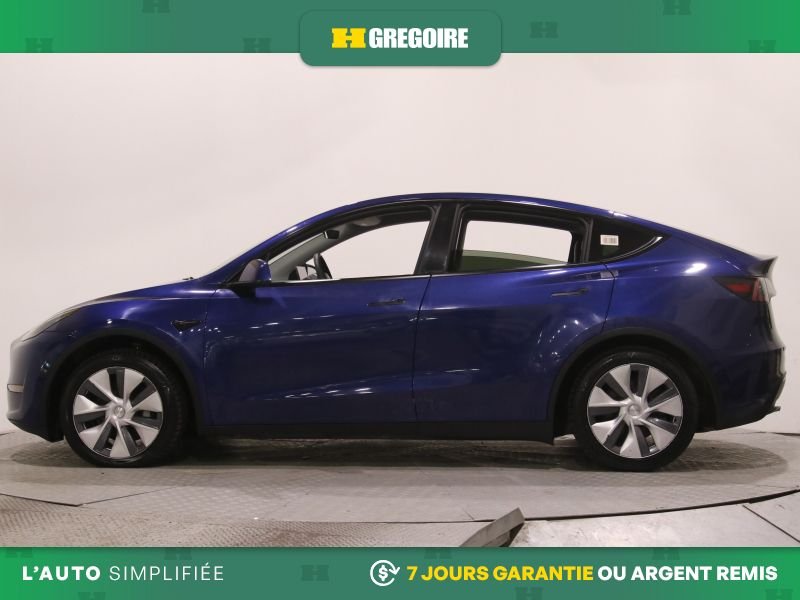 Tesla Model Y RWD AUTO AC CUIR TOIT NAV CAM RECUL BLEUTOOTH 2023 Bleu