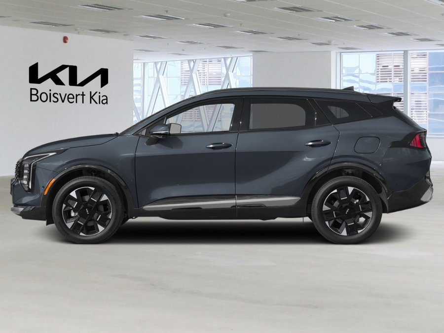 Kia Sportage hybride SX TI avec intérieur rouge 2027 Gris Gravité