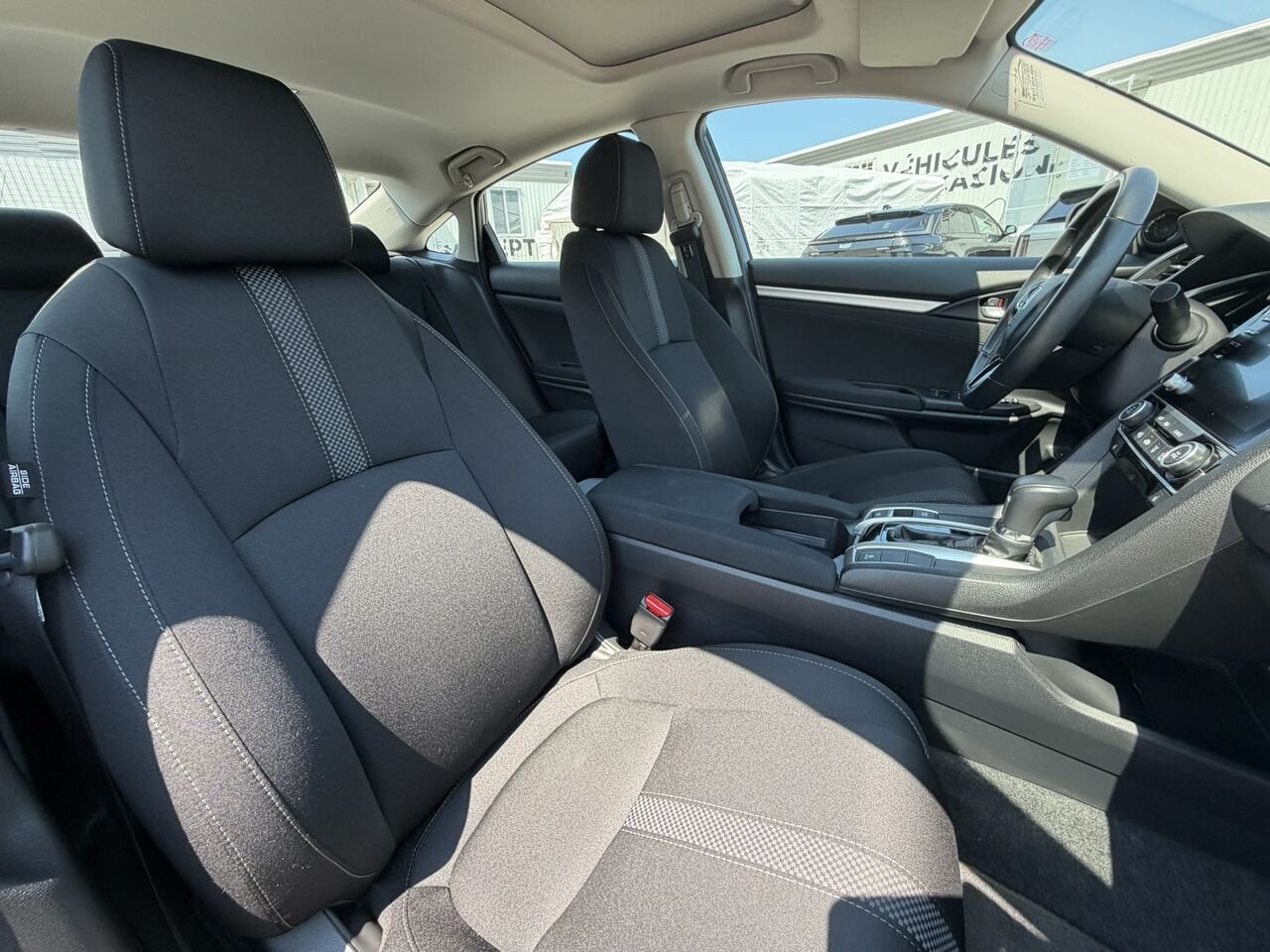 Honda Civic Berline EX AUTOMAITQUE 2019 Noir Laval - photo #16