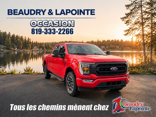 Ford F-150 XLT cabine SuperCrew 4RM caisse de 6,5 pi 2021 Rouge