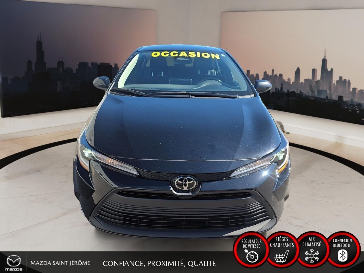 Toyota Corolla LE | 1 PROPRIÉTAIRE | JAMAIS ACCIDENTÉ | SEULEMENT 19 001 KM | AUTOMATIQUE 2025 Blanc Saint-Jérôme - photo #2