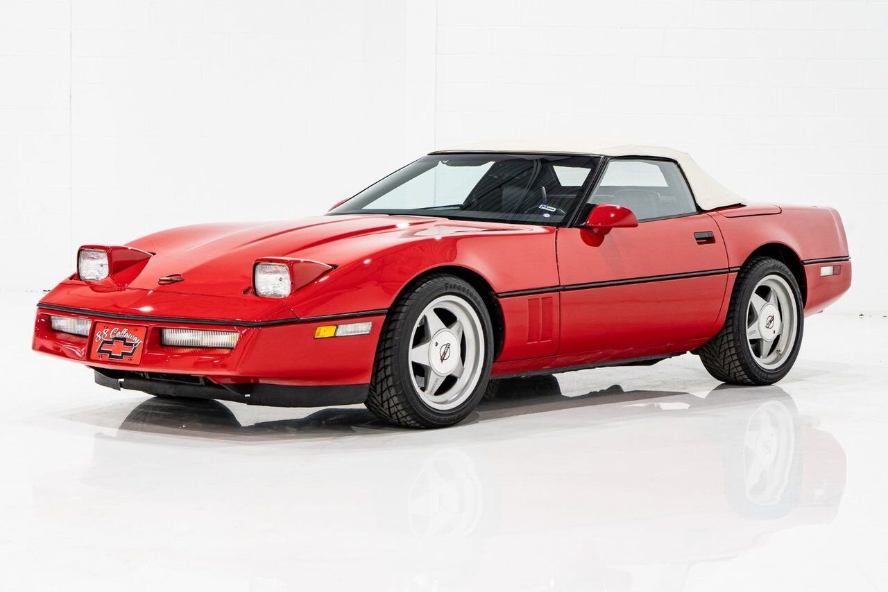 Chevrolet Corvette *PRIX EN USD* Callaway Turbo #123/400 built 1988 Rouge Montréal - photo #52