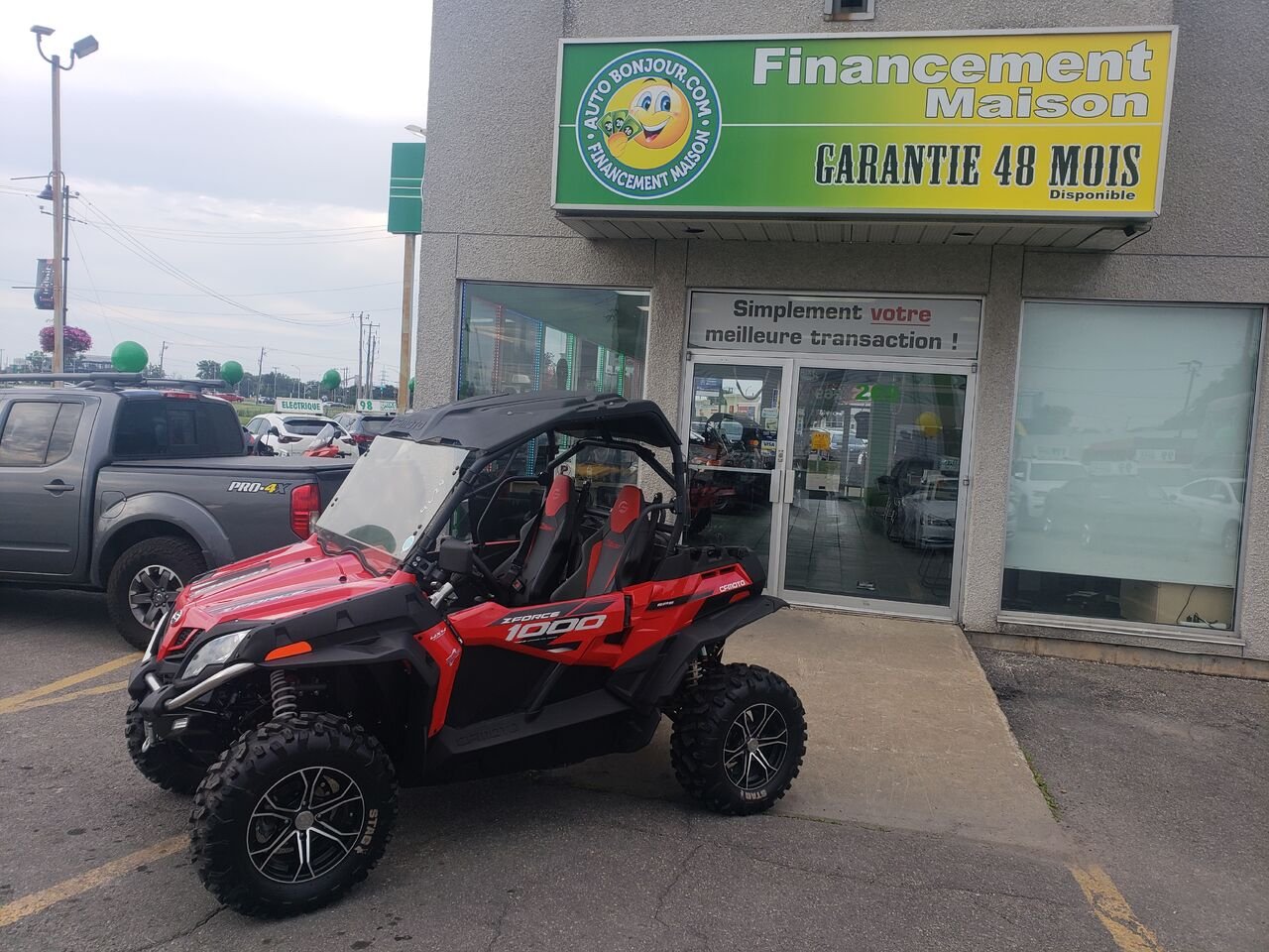 CF MOTO ZFORCE 950 2021 Gris Longueuil, - photo #0