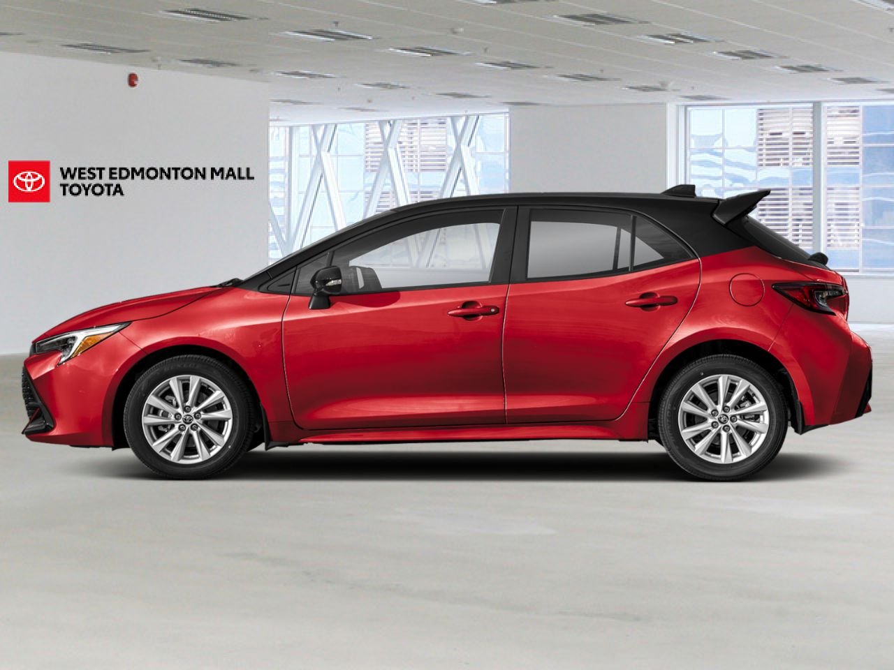 2027 Toyota Corolla Hatchback 2700048 | CVT Classic Silver Metallic w/Black Roof Edmonton - photo #2