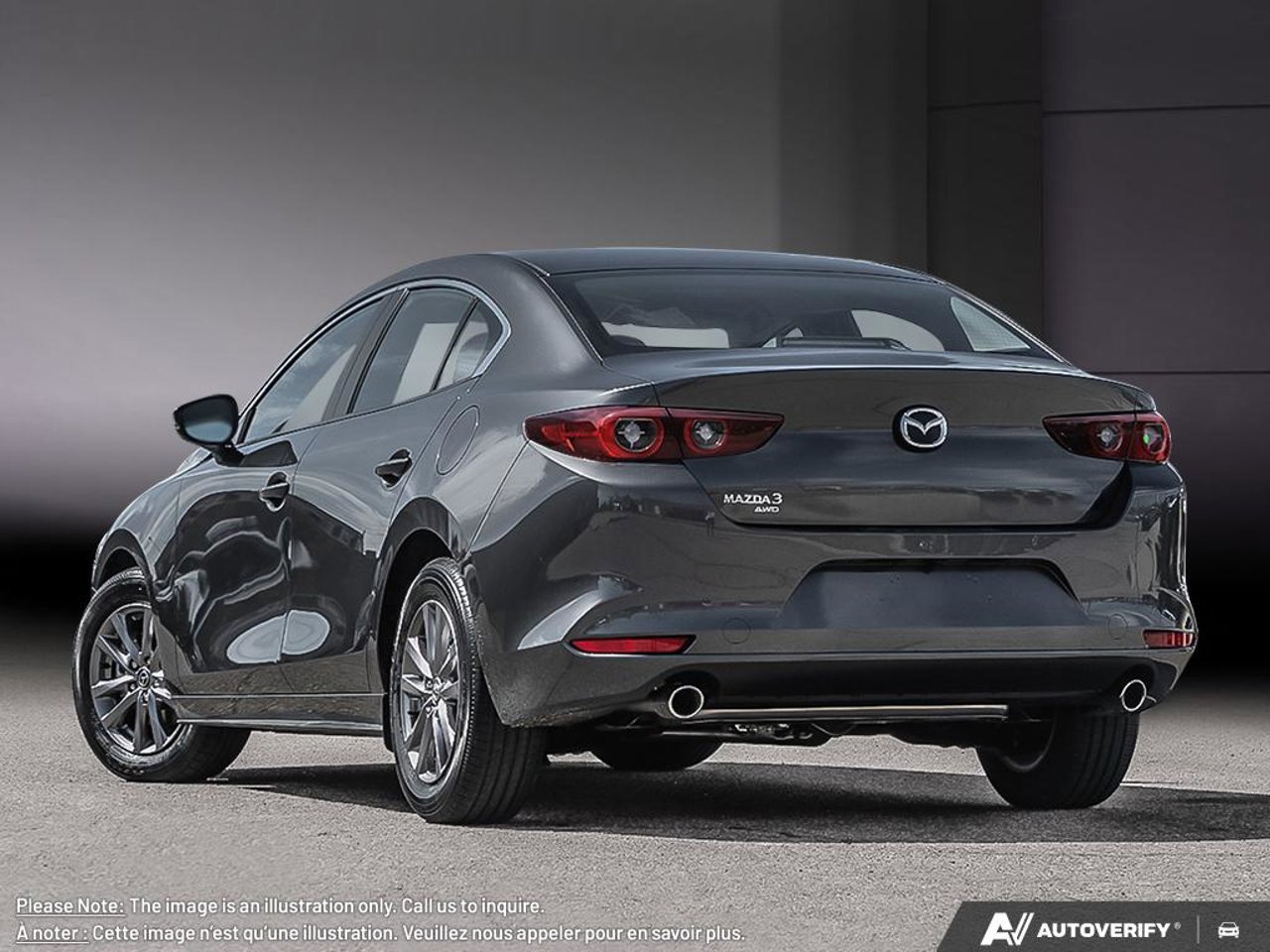 2026 Mazda Mazda3 JM1BPBCL6T1875314 Machine Grey Metallic Mirabel - photo #3